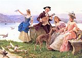 Federico Andreotti A Day's Outing painting